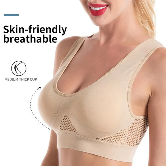 Soutien gorge respirant, haut de sport