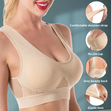 Soutien gorge respirant, haut de sport