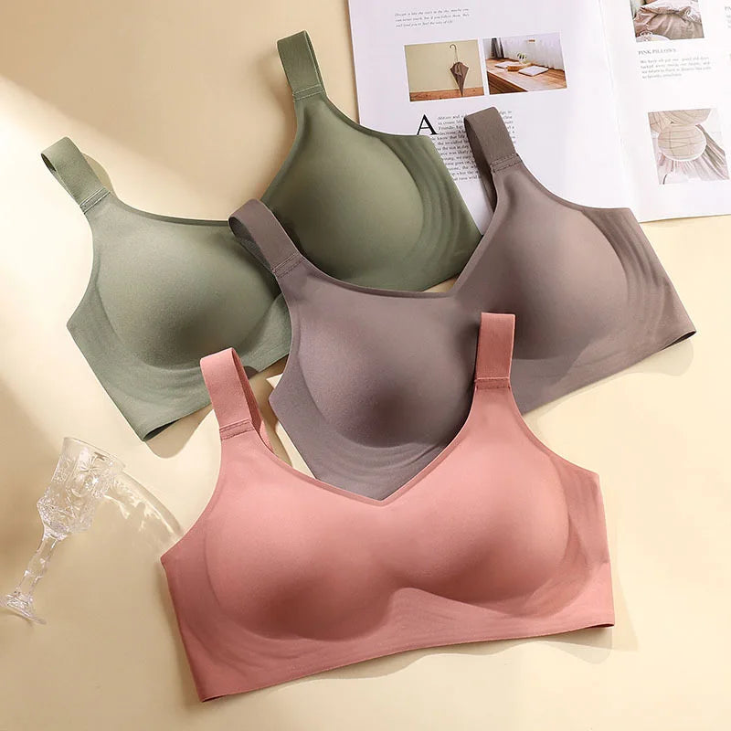Soutien-gorge push-up , sans coutures, , sport