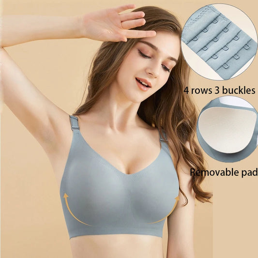 Soutien gorge , décolleté en V profond